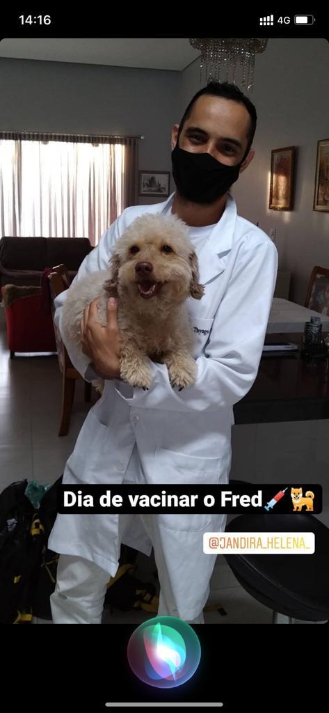 Vacinação de paciente